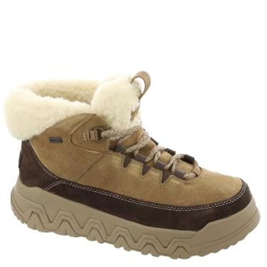 Imagem de UGG Bota de neve feminina Terretrail confortável de renda, Castanho, 38