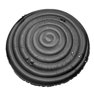 Imagem de Tnfeeon Tampa Inflável para Banheira de Hidromassagem, Capa para Banheira de Hidromassagem Portátil Atualização Em PVC Com Isolamento Térmico e Economia de Energia Protetor de Tampa para