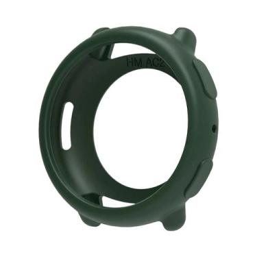 Imagem de Capa protetora de relógio de silicone para Amazfit Active2 TPU meio pa