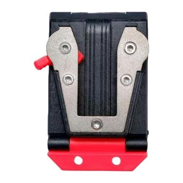 Imagem de Stgfyxgs Suporte para fita métrica com base para cinto, fácil de usar, acessório de metal, suporte de cintura para eletricista, acesso rápido, Td à Esquerda