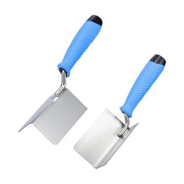 Imagem de Fenteer Conjunto de 2 Ferramentas para Cantos de Drywall, para Uso Interno E Externo, para Alisamento.