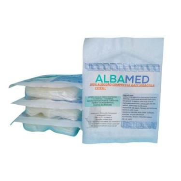 Imagem de Compressa de Gaze Estéril 13 Fios de Alta Qualidade para Curativos - A