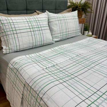 Imagem de Jogo De Cama Solteiro Bliss Estampado 100% Algodão 180 Fios 3 Peças Escocia