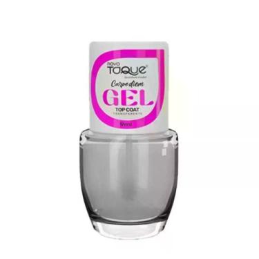 Imagem de Esmalte Top Coat Transparente Novo Toque Gel 9ML
