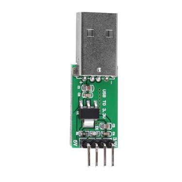Imagem de GLOGLOW CE009 Módulo Conversor Abaixador USB para DC, 5V a 3,3V, Saída 800mA, Fonte de Alimentação de Entrada Dupla para Banana Pi, FPGA, Módulos Sem Fio