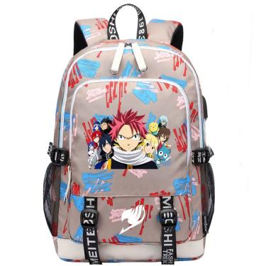 Imagem de Mochila escolar Fairys Tails Anime para crianças