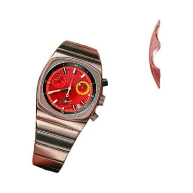 Imagem de 2025 novo relógio masculino quadrado nicho luz luxo masculino high-end