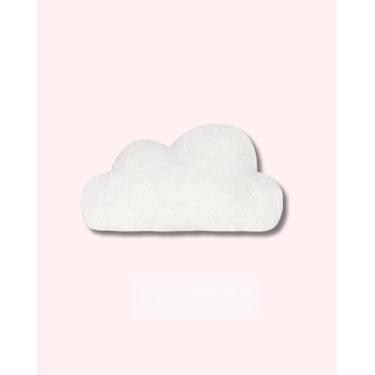 Imagem de Almofada Decorativa Sherpa Nuvem, Enchimento em Fibra Siliconada, Estilo Contemporâneo, 27x32cm, Antialérgica, Poliéster, Toque Carneirinho