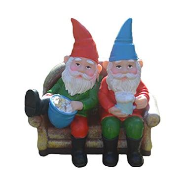 Imagem de TOPINCN Escultura anã de Cerveja Em Resina, Decoração Engraçada de Estátua de Gnome de Jardim Com para Decoração de Plantas de Mesa de Jardim (#1)