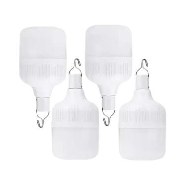 Imagem de Lanterna De Camping LED Recarregável USB Luz De Emergência Regulável C