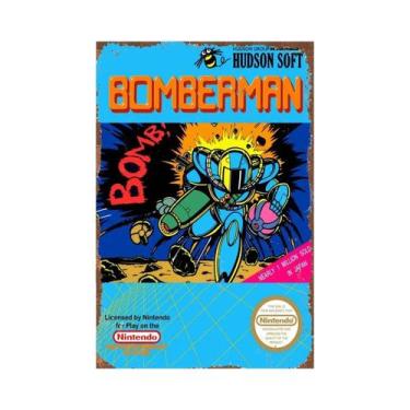 Imagem de Placa De Metal Vintage Gamer, Cartaz De Jogos Clássicos, Placa De Alum