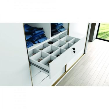 Imagem de Guarda Roupa Casal 2 Portas Espelhadas 207cm Luminum Belmax Branco