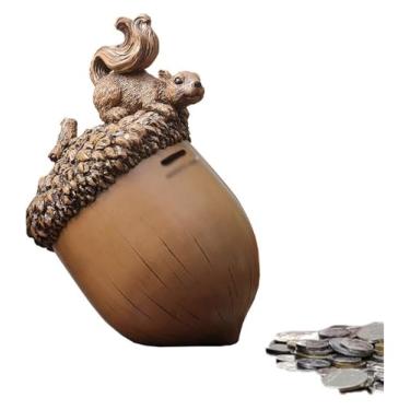 Imagem de Cofrinho Retrô Aniversário Moeda Dinheiro Ornamentos Decorativos para Casa Cofrinho Caixa de Dinheiro Infantil Decoração de Casa