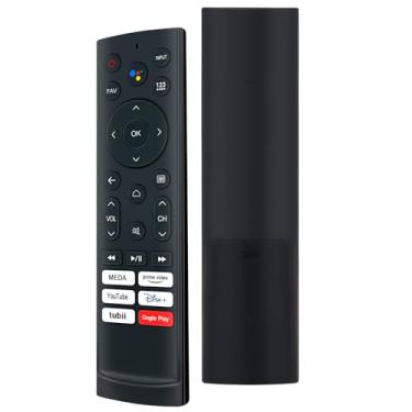 Imagem de Beyution Controle remoto de substituição ERF3L90H adequado para Smart TV Hisense 100L5G 120L9G-CINE120A 296713 120L9GCINE120A 120L9GU 100L5G-DLT100B 100L5G DLT100B 100L9G-CININE. E100A, Sem comando de