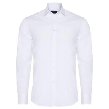 Imagem de Camisa Social Masc. Slim Fit Premium Arrow - Branco - Arrow 1581, Bran