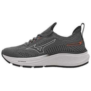 Imagem de Tênis Mizuno Cool Ride 3 Junior 29 Cinza-Masculino
