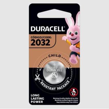 Imagem de Pilha Cr 2032 Duracell 3v Bateria De Lítio Moeda 1 unidade