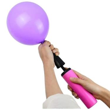 Imagem de Bomba de Balão Bexiga 01 Unidade Bombinha De Encher Balões bomba de ar