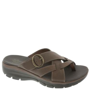 Imagem de Skechers Fácil de usar - Sundown, Chocolate, 35