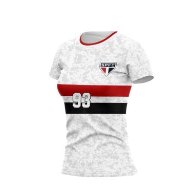 Imagem de Camisa do SÃO PAULO FC Feminina Original DOMAIN 93 Oficial Licenciada-Feminino