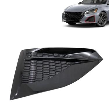 Imagem de SecosAutoparts Capas para faróis de neblina dianteiros lado esquerdo do motorista 622579HF0B compatível com Nissan Altima Black 2023