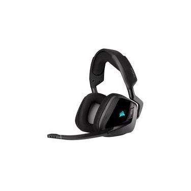 Imagem de Headset Gamer Sem Fio Corsair Void Elite Wireless, RGB, Surround 7.1, Drivers 50mm, Carbono - CA-9011201-NA