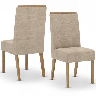 Imagem de Kit 2 Cadeiras Sala De Jantar Nina Henn