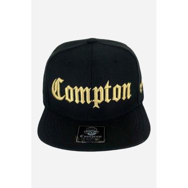 Imagem de Boné Compton Aba Reta Snapback Classic Dourado-Unissex
