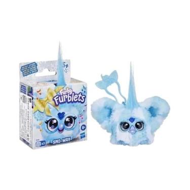 Imagem de Brinquedo Eletrônico Interativo Hasbro Furby DJ Furblets, Pelúcia De C