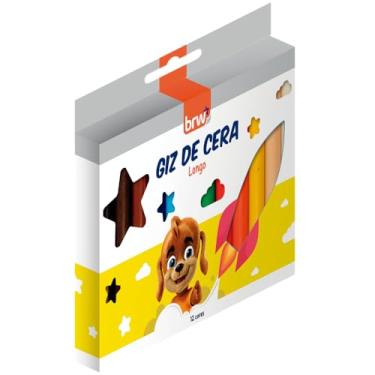 Imagem de BRW Giz De Cera Longo 12 Cores