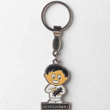 Imagem de Chaveiro Metal Lembrancinha Presente Veterinário Profissões - Profissã