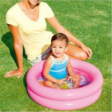 Imagem de Piscininha Inflável Bebê Bolinha Água Brincar Verão p/ piscina praia l