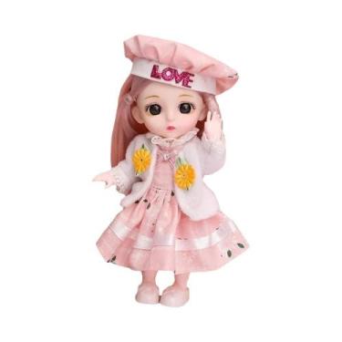 Imagem de Boneca Princesa Articulada De 16cm Com 13 Juntas, Brinquedo DIY BJD Co