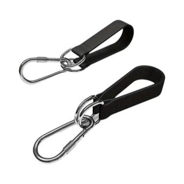 Imagem de Rede De Balanço Suspensa Durável Com Ganchos De Liga De Aço Para Acamp