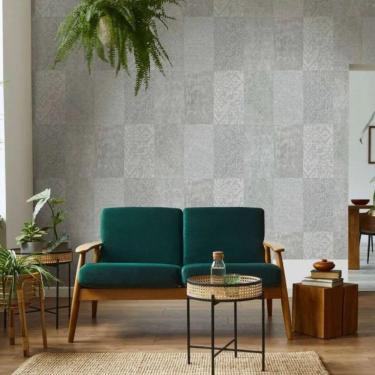 Imagem de Papel De Parede Ivy Geométrico Cinza 6807-10