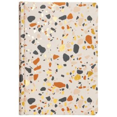 Imagem de Livro - Bíblia NVI Referência, Tecido sobre capa dura bege, Mosaico, L