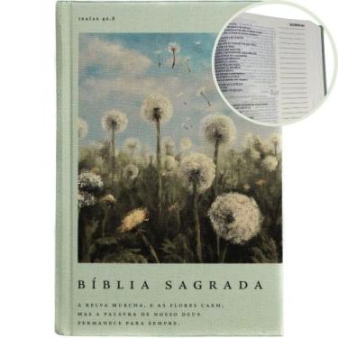 Imagem de Livro - Bíblia NVI com Espaço para Anotações, Letra Grande, Tecido sob