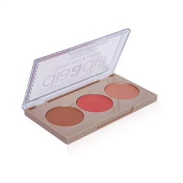 Imagem de Paleta Trio Blush Contorno E Iluminador Cor 02 Mahav