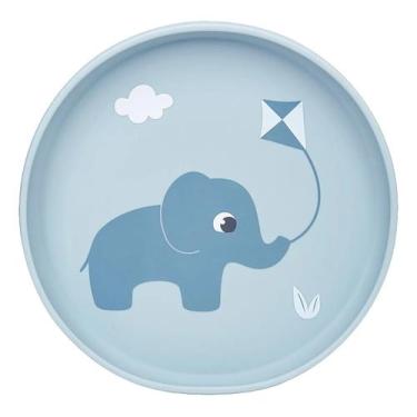 Imagem de Pratinho Buba Em Silicone Com Ventosa Cloudy Elefante