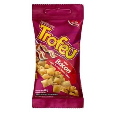 Imagem de Salgadinho Trofeu 40g Bacon - Troféu