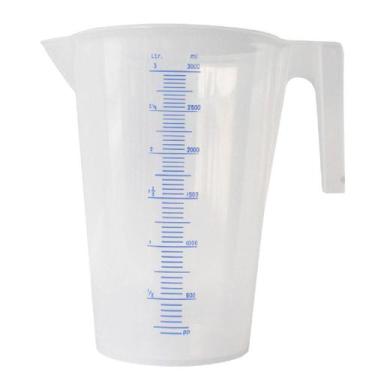 Imagem de Jarra Graduada Polietileno 3 Litros com Escala 500 ml Bremen
