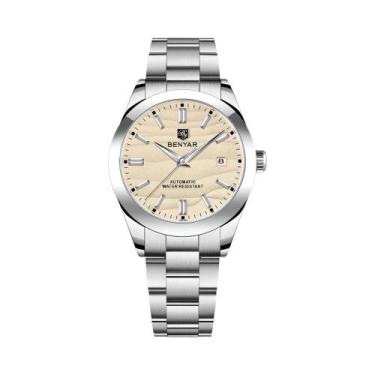 Imagem de Relógio Automático Mecânico Luxuoso Masculino De 40MM À Prova d'Água E