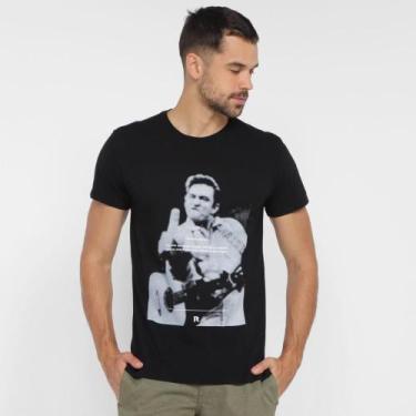 Imagem de Camiseta Reserva Cash Instagram Masculina, M, Preto
