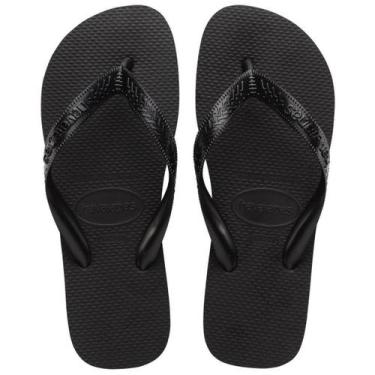 Imagem de Sandália Havaianas Top Lisa Preta 25/26 Infantil
