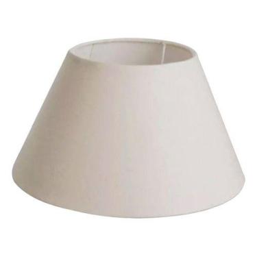 Imagem de Cúpula de abajur Conica 20X10X30cm em Tecido algodão soquete nacional 
