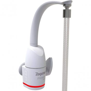 Imagem de Torneira Elétrica Prima Branca Touch Para Mesa Ou Parede 5500w 220V