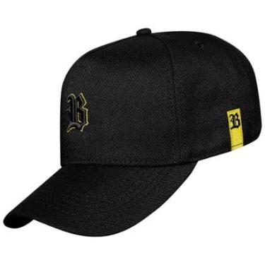 Imagem de Boné Blck Masculino Original Aba Curva Básico Contorno-Masculino