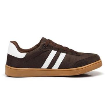 Imagem de Tênis casual feminino streetwear urbano sola reta-Feminino