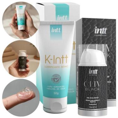 Imagem de Kit Conforto Anal Intt Cliv Black Gel e Kintt Lubrificante - Intt Cosm