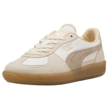 Imagem de Tênis Feminino Puma Palermo Elevated Branco e Bege-Feminino